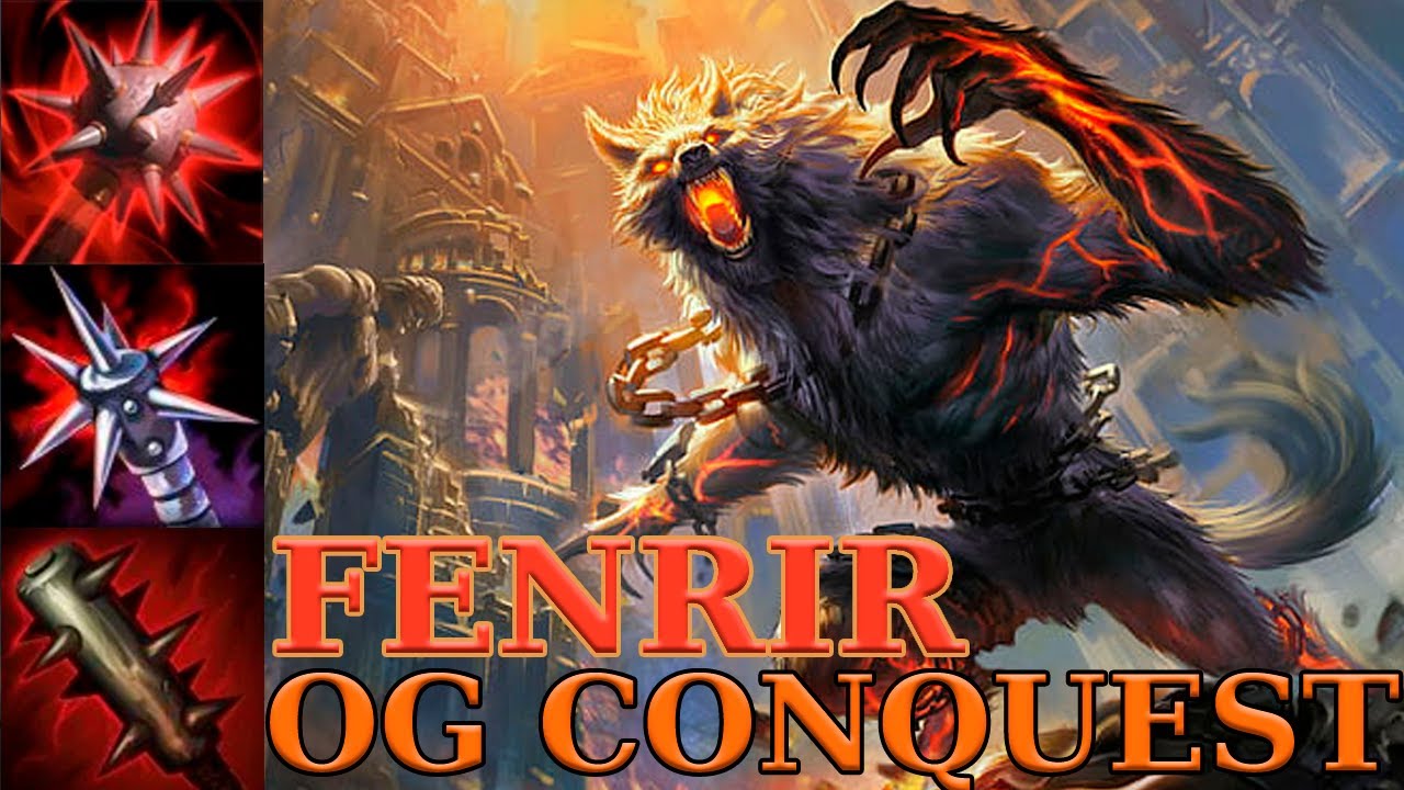 KILLER FENRIR - CLASSIC CONQUEST MAP - SMITE JUNGLER