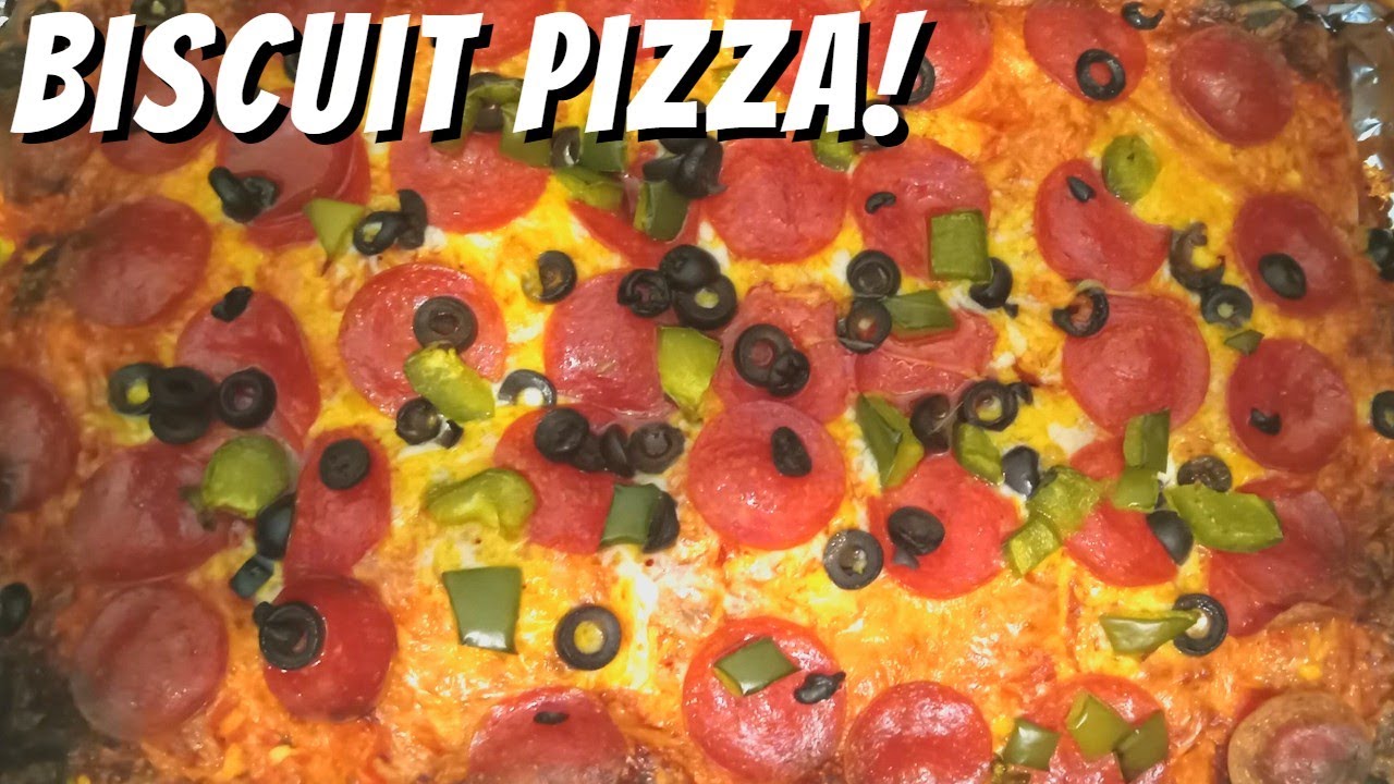 How to make Pizza with Canned Biscuits!