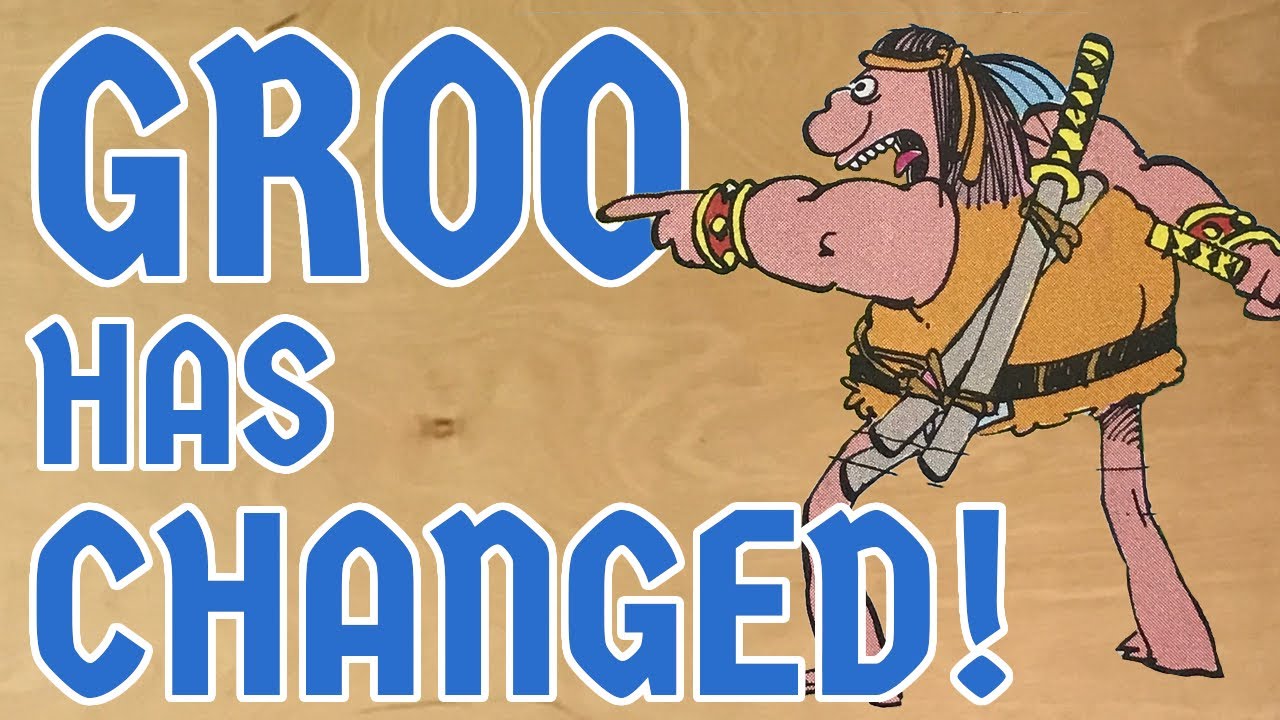Groo the Wanderer Has Changed! A History of Groo Drawings