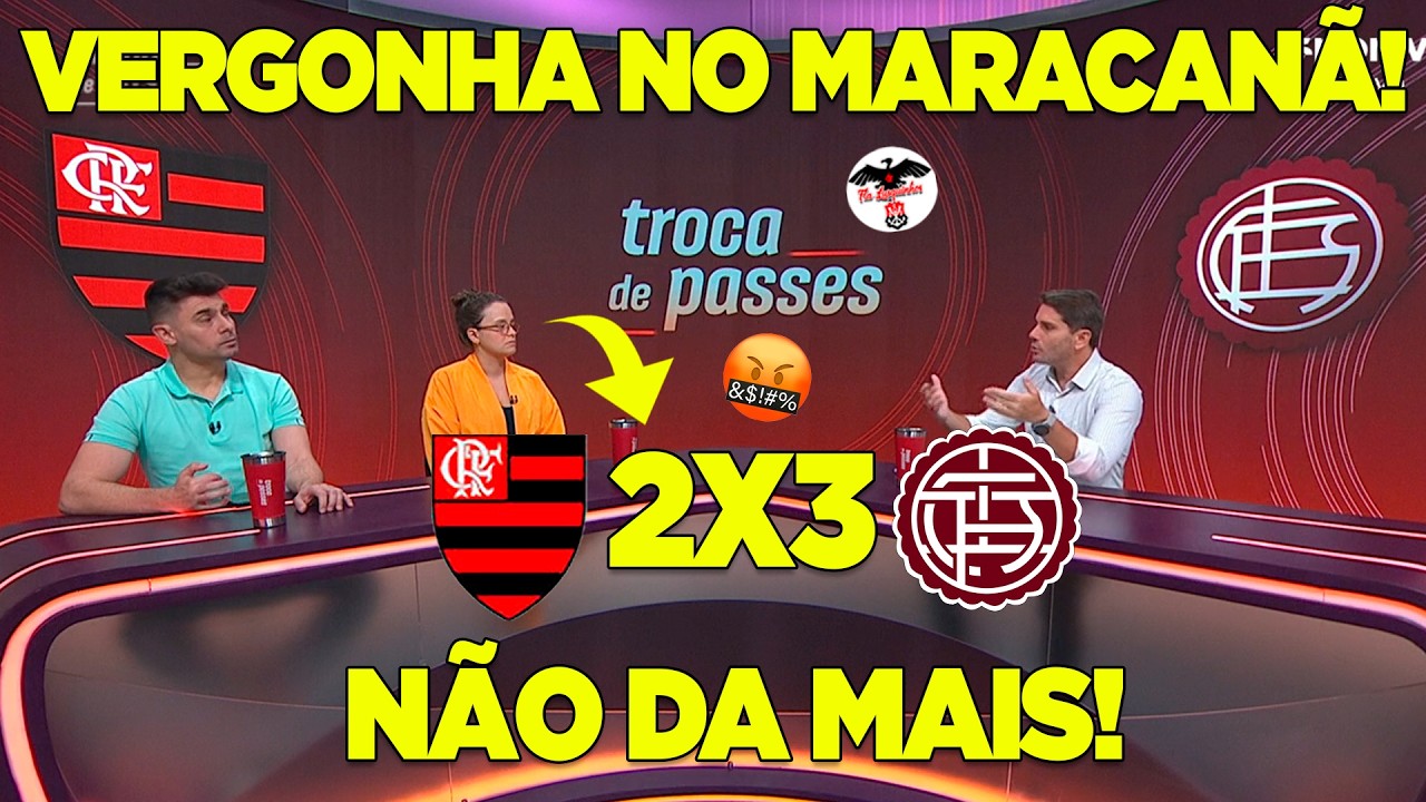 TIME SEM VERGONHA! FLAMENGO PERDE A RECOPA DENTRO DO MARACANÃ! FLAMENGO 2X3 LANÚS