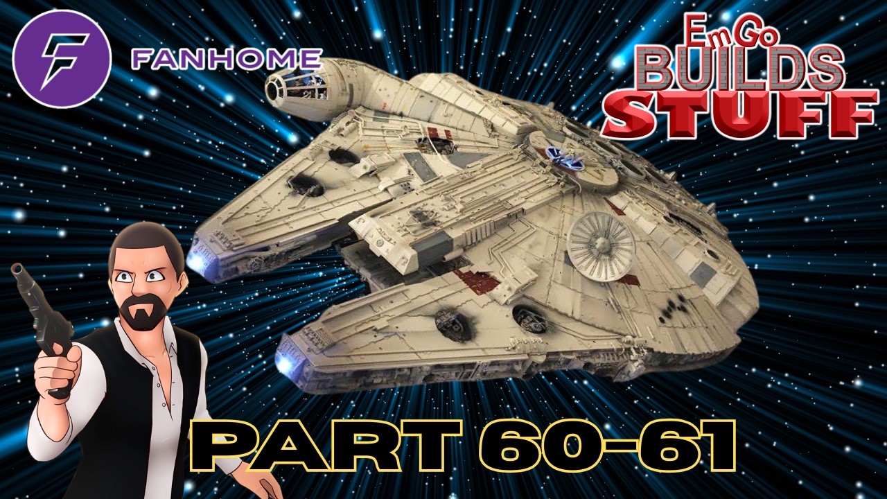 Fanhome Star Wars Millennium Falcon Kit (Part 60-61): EmGo Builds Stuff