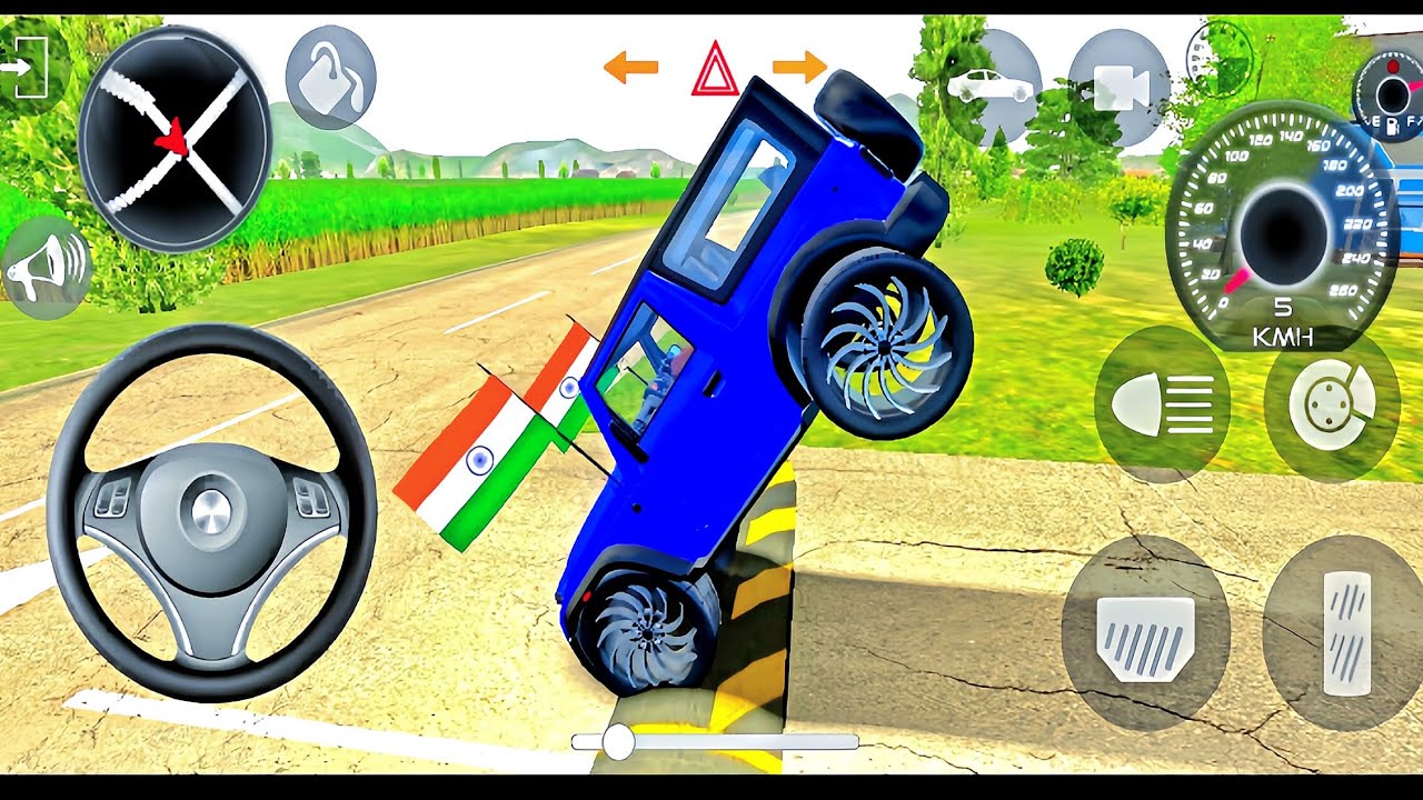 Mahindra Thar Modified + Dollar Song 💵||Indian Vehicles Simulator 3D | Off-roading King 👑#viarlvideo