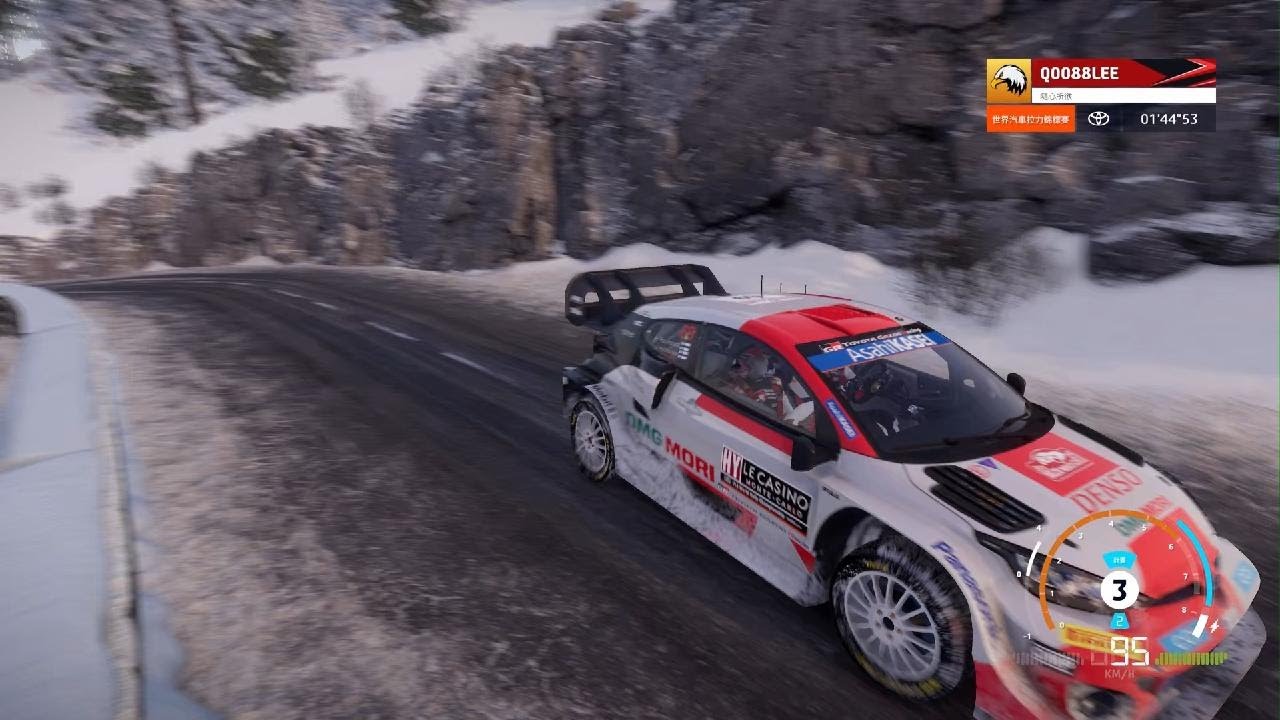 WRC Generations –T598 蒙地卡羅反向跑山😺上坡10連彎挑戰😸