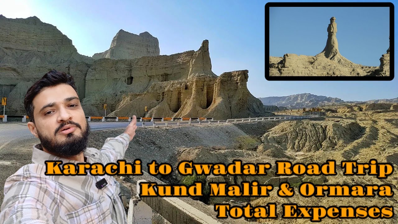 Karachi to Gwadar Road Trip | Kund Malir & Ormara Adventure | Total Expenses in Corolla 2012