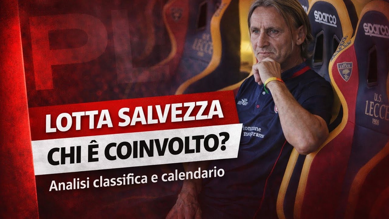 Corsa salvezza Serie A: chi rischia davvero?