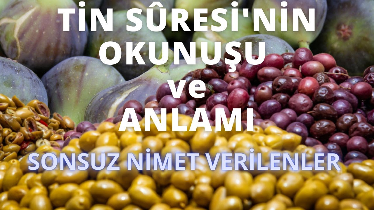 İnsanın Mükemmel Oluşu | Tin Suresi'nin Okunuşu ve Anlamı | Kısa Sureler | Muhittin Akgül