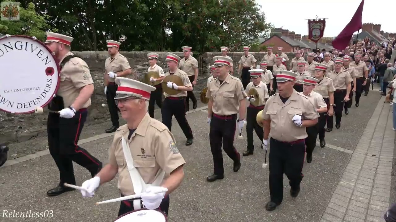 Parent Clubs Walking The Walls (Part 2) @ A.B.O.D. Relief Of Derry Parade ~ 09/08/25 (4K)