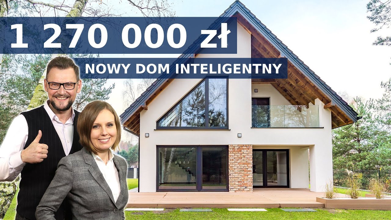 Inteligentny dom z antresolą na uroczej działce na skraju lasu od Mr. House
