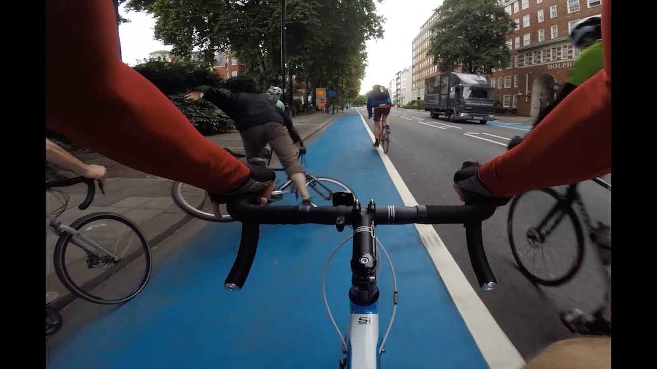 London cycling near misses