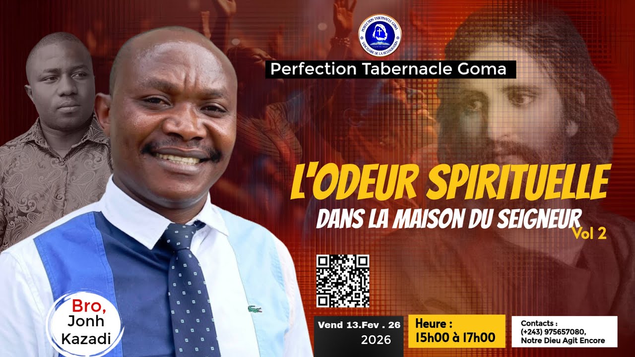 Vend 13-02-26. L'ODEUR SPIRUTIELLE Vol 2 Fr John KAZADI