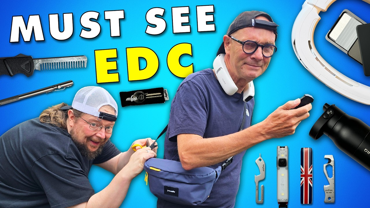 Тестирование более НЕОБЫЧНОГО снаряжения EDC, которое вам нужно?