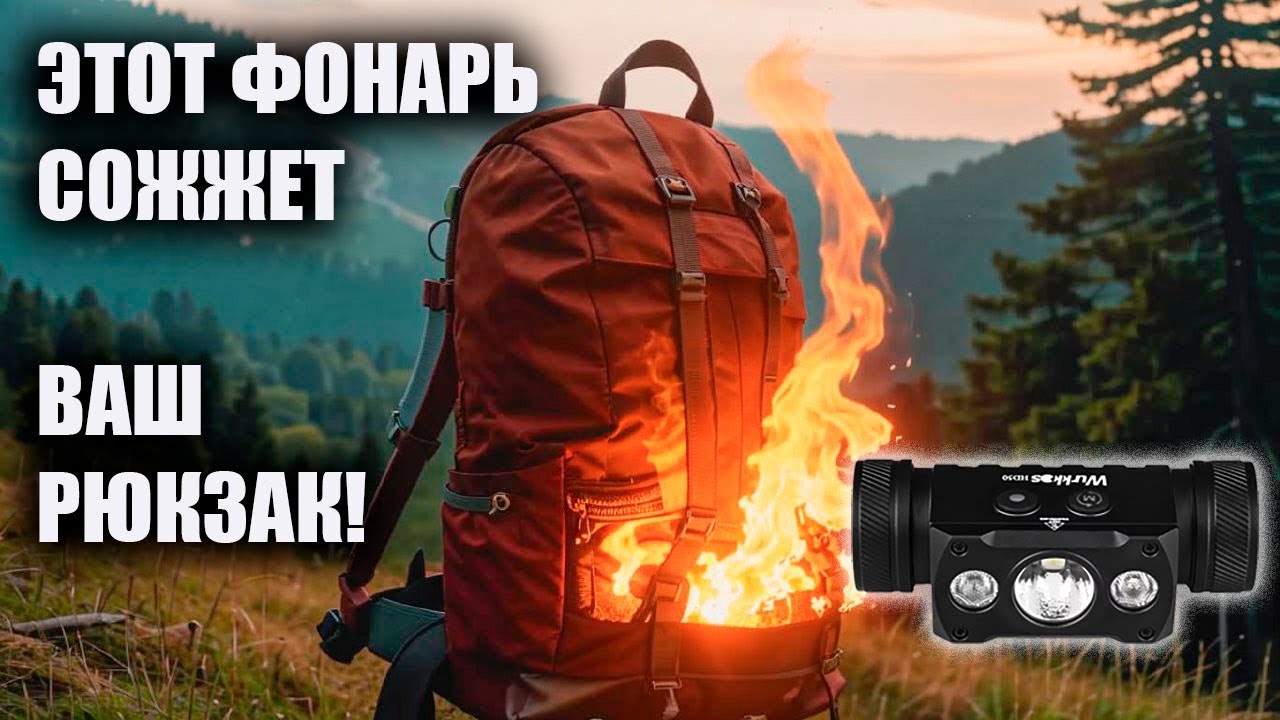 Wurkkos HD50 - фонарик высокой мощности