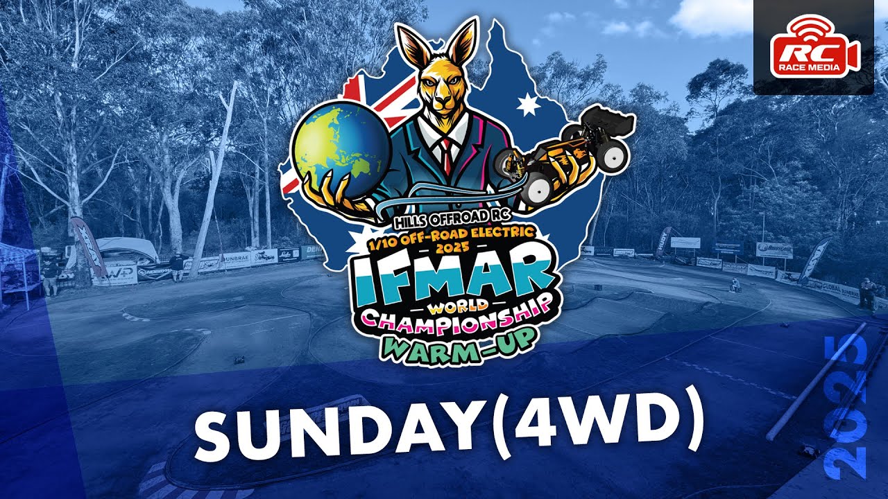 2025 IFMAR 1/10 EP Off Road Worlds Warm-Up (4WD Sunday)