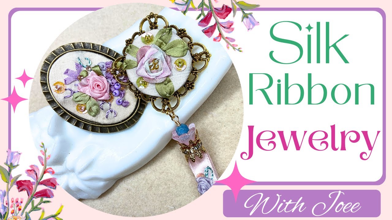 JEWELRY TREND WITH EMBROIDERY TECHNIQUE