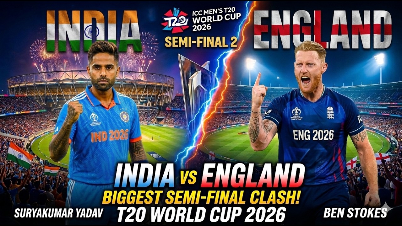 INDIA vs ENGLAND SEMIFINAL LIVE 🔥 Real Cricket 24 Gameplay | T20 World Cup Revenge Match 🏏