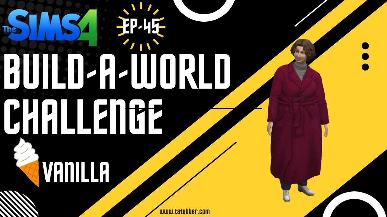 Sims4 Build-A-World Challenge Vanilla - EP45 Rosemary Opens Her Business.