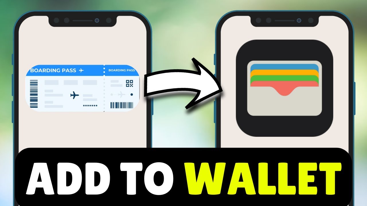 How To Add Boarding Pass To Apple Wallet 2026 - Send Boarding Pass To Apple Wallet From Gmail/Email