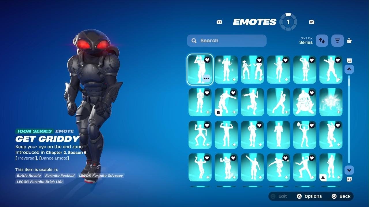 Icon Series Emotes Showcase