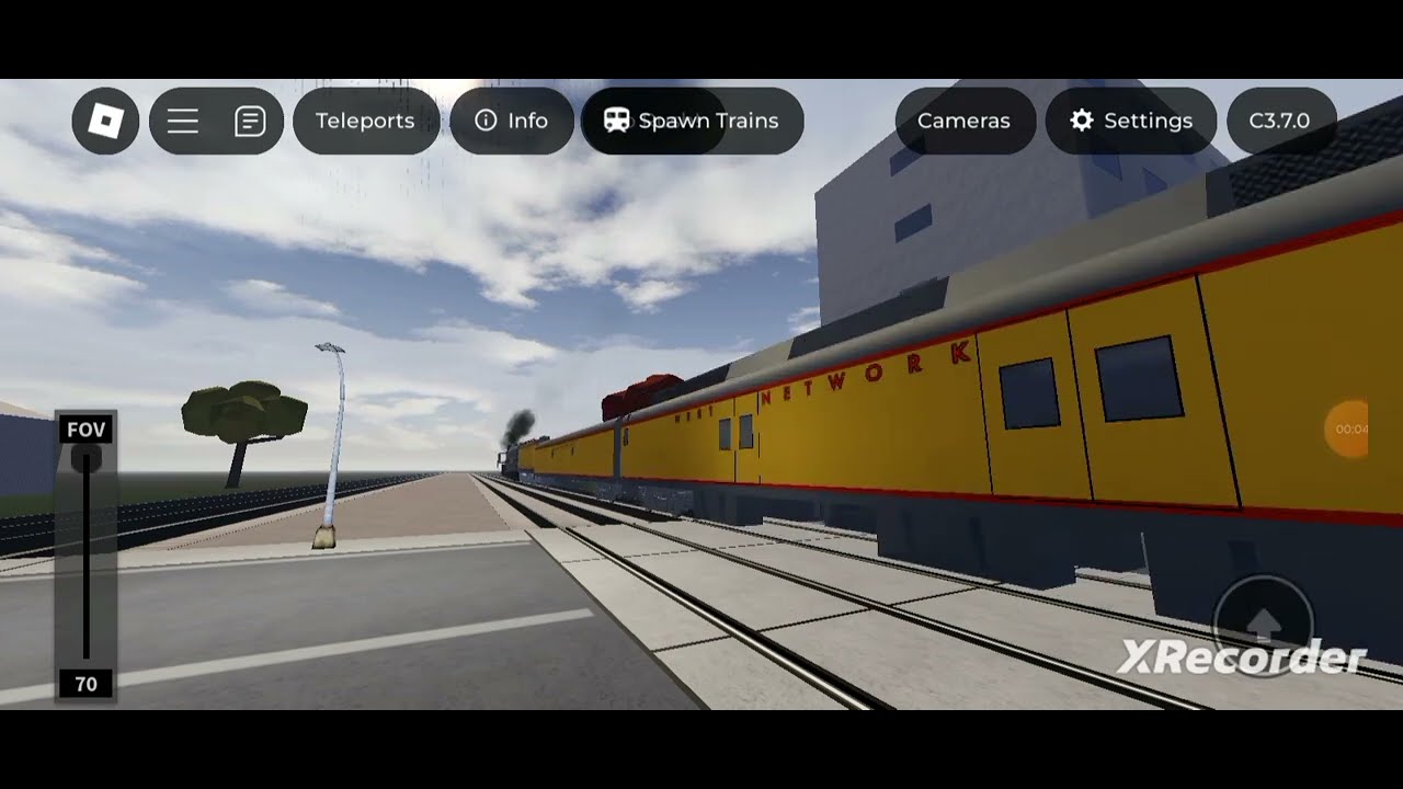 railfaning in rails unlimited