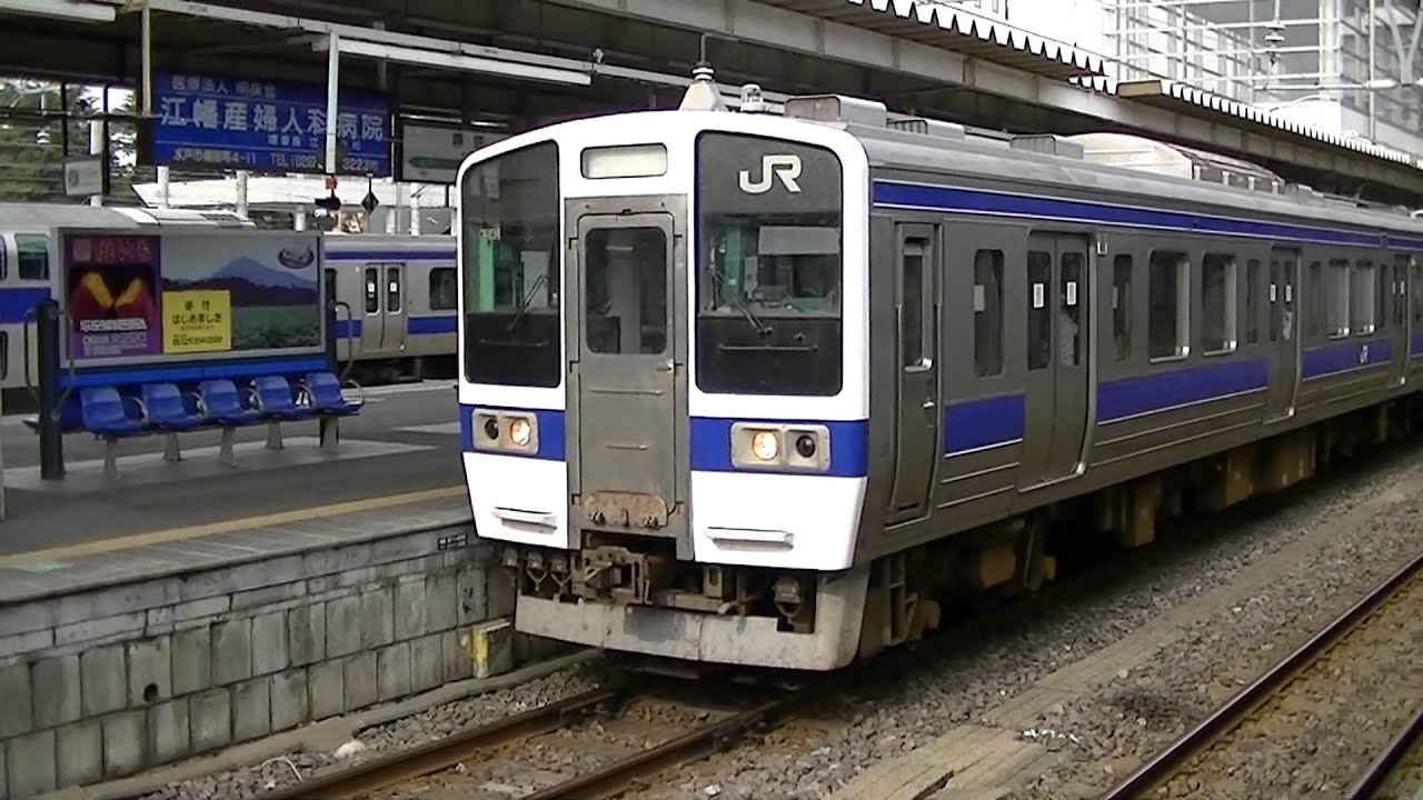 ４１５系１５００番台 勝田駅発車