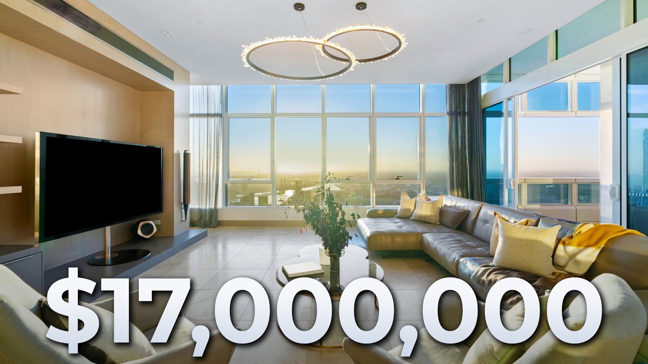 🏢 Inside MELBOURNE'S MOST LUXURIOUS 6 Bedroom Penthouse | Melbourne Penthouse Tour