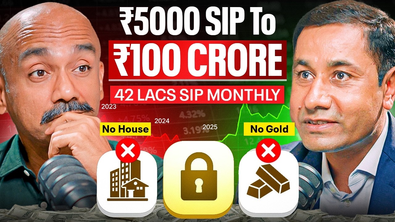 ₹ 5000 SIP to ₹100 Crore Wealth with Mutual Fund? Wealth Creation Secrets Ft. Gajendra Kothari