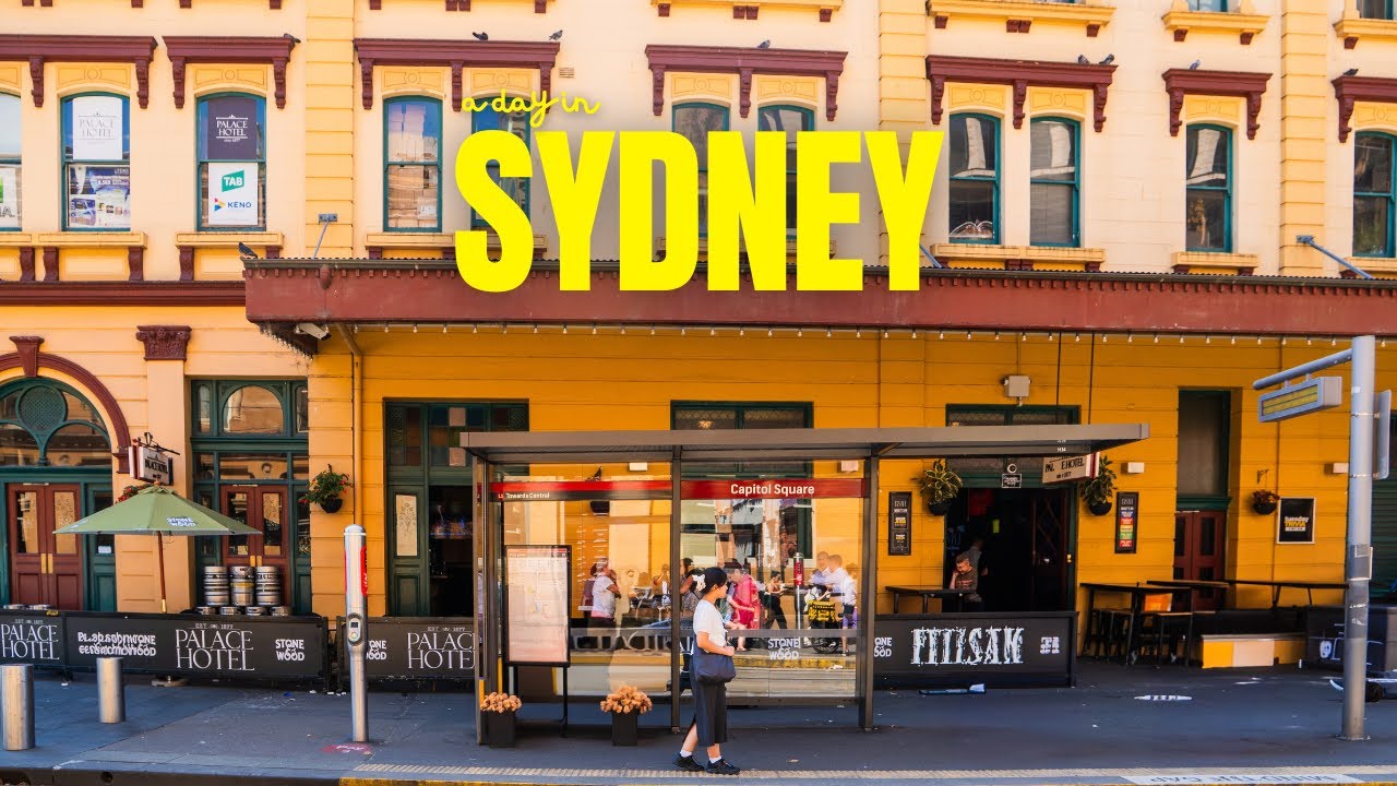 sydney food vlog 🇦🇺 |  darling harbour hotel 🛏️ must-try indonesian food 🍜 sushi bar 🍣 bingsoo 🍧