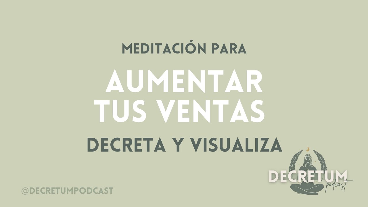 AUMENTA TUS VENTAS - AFIRMACIONES