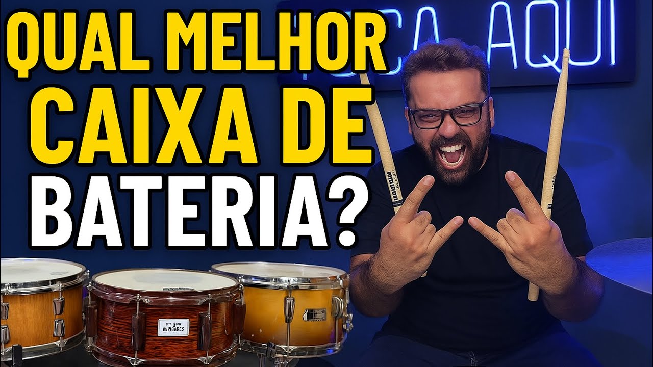 Qual Melhor Caixa de Bateria? - Teste Completo 4 Caixas de Bateria
