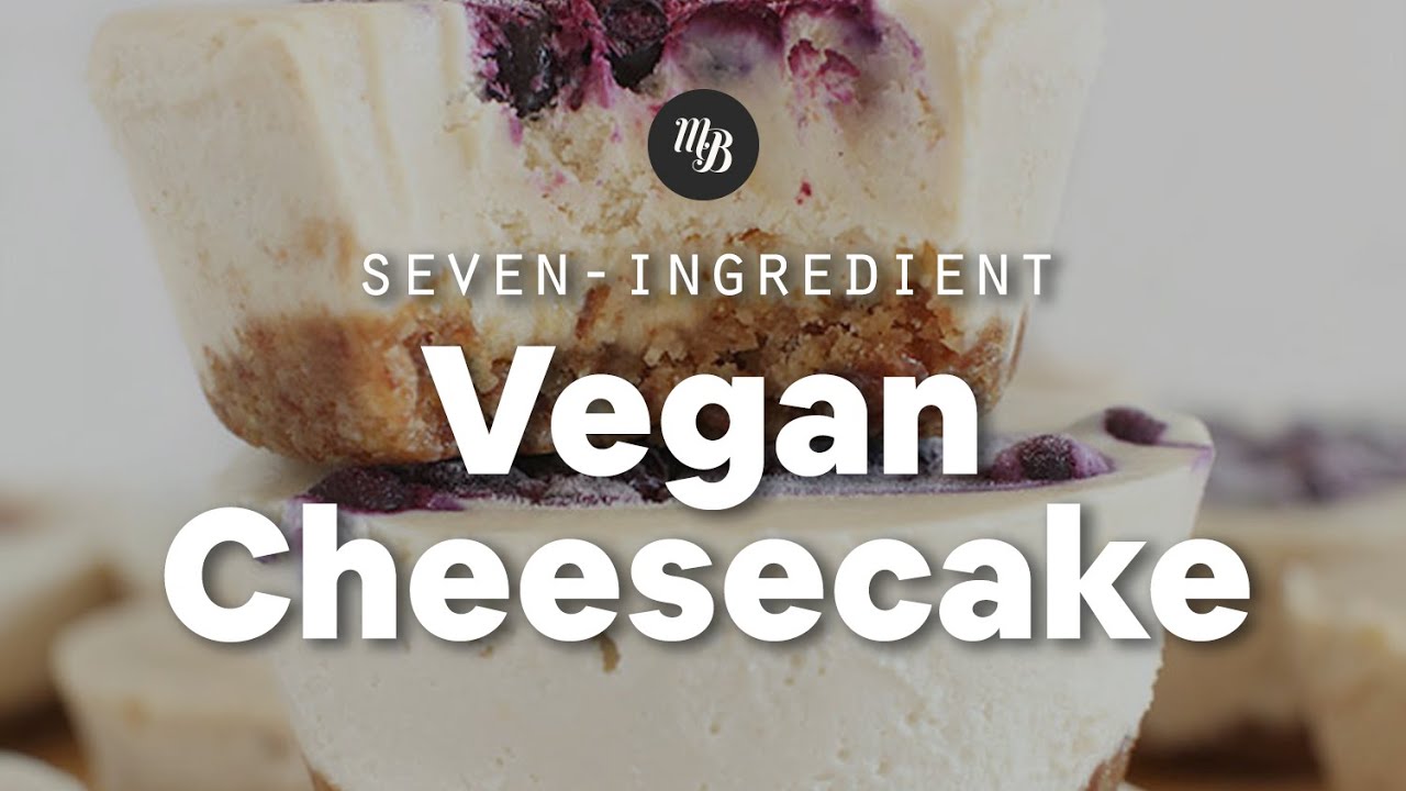 7-Ingredient Vegan Cheesecakes | Minimalist Baker Recipes