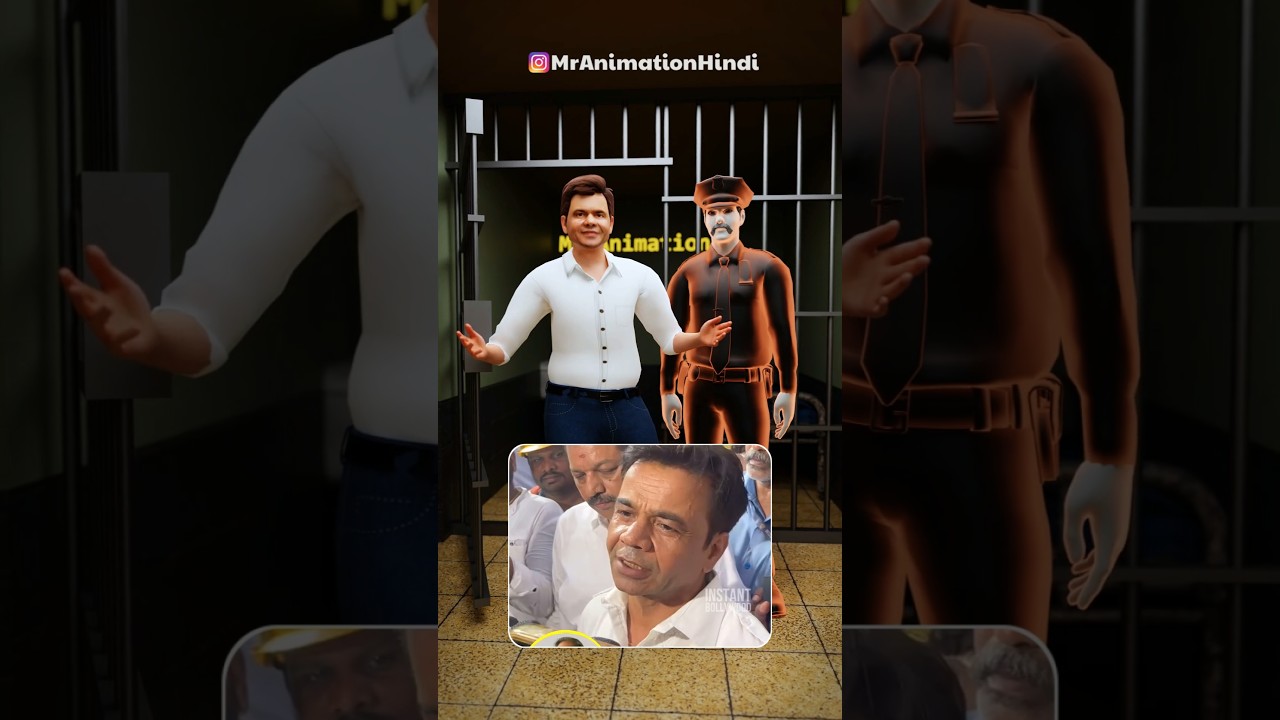 Rajpal Yadav Case Explained by Mr Animation Hindi #rajpalyadav #shortsfeed