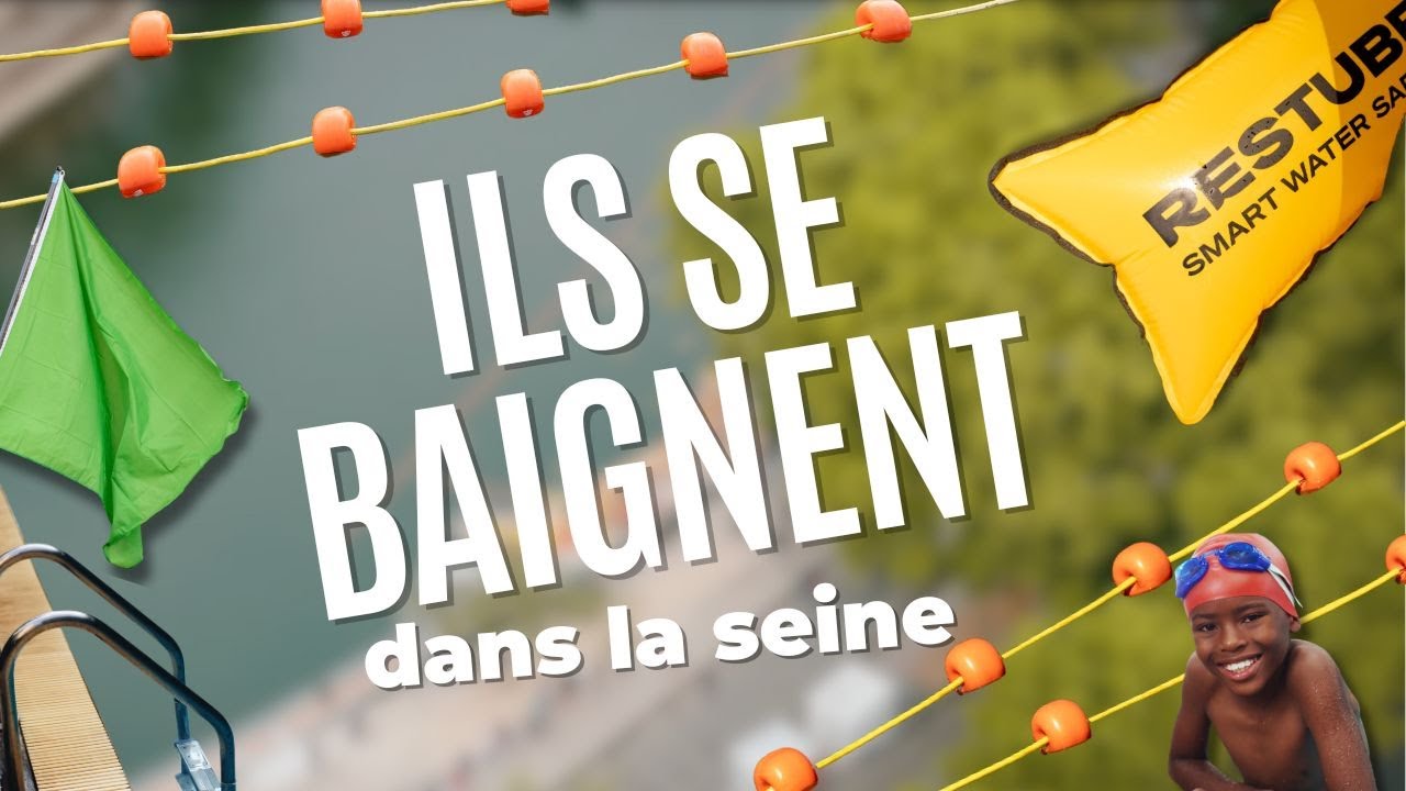 Baignade dans la Seine : les premi&egrave;res images du Bras Marie | Paris se transforme 💫 | Ville de Paris