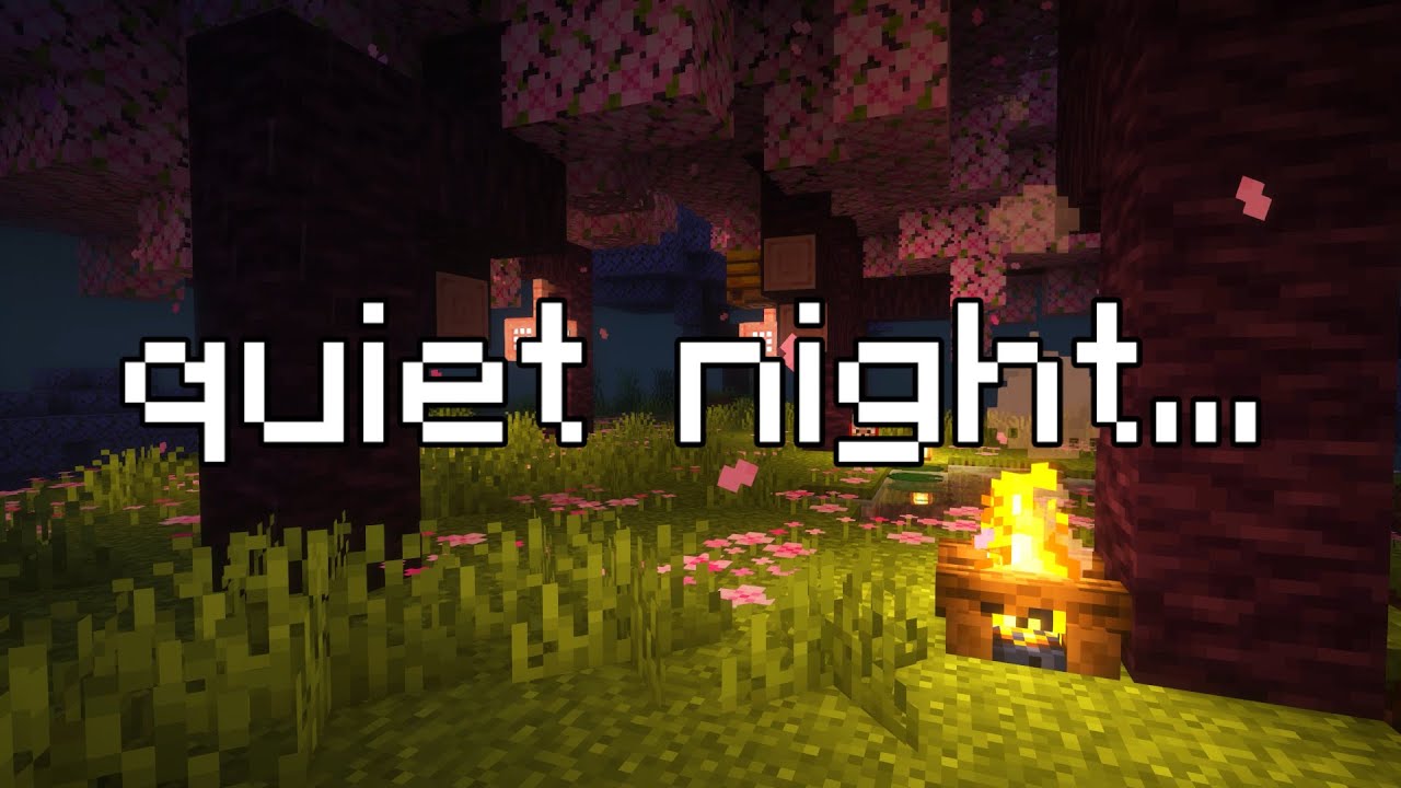 forget about it and relax... (minecraft music with soft rain)