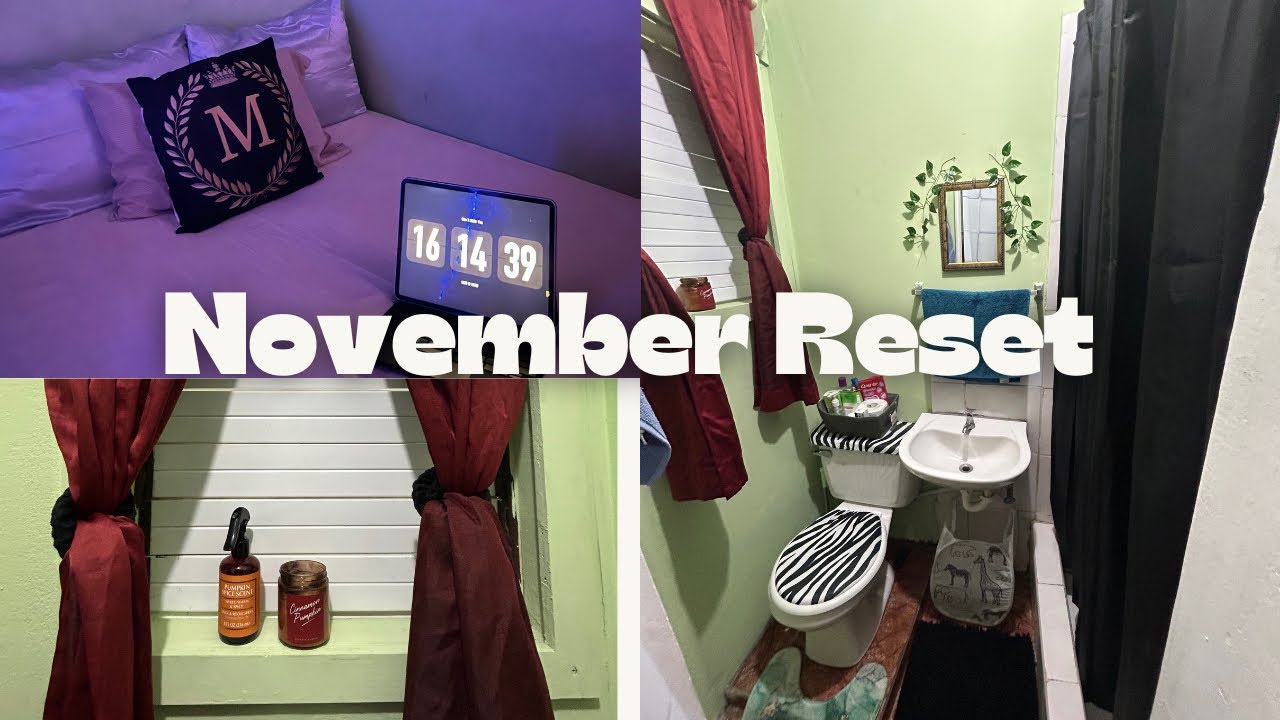 November Cleaning Reset of my Student Accommodation Prt 1| ASMR 🏡