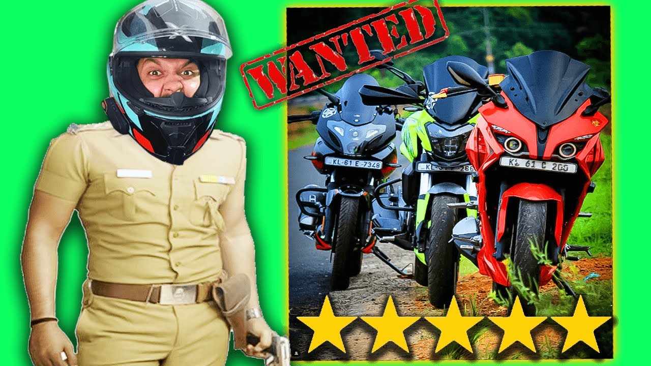 Police Most Wanted Pulsar Bikes👮‍♂️  