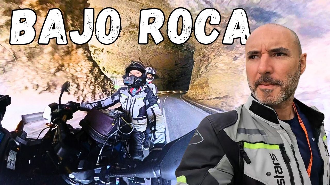 😮Una carretera que atraviesa una cueva gigante en Francia | Viajando en moto