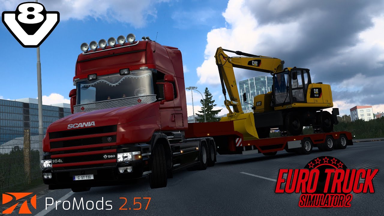 Back to ProMods! | ETS2 1.42 | ProMods 2.57 | SCANIA T 164L V8 580 | Reykjav&iacute;k - Selfoss