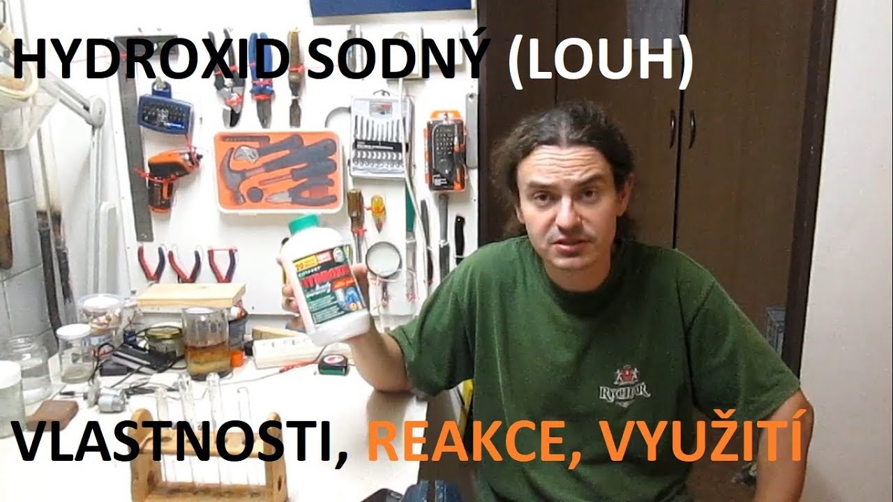 NaOH - hydroxid (louh) sodn&yacute; - vlastnosti, reakce a využit&iacute;
