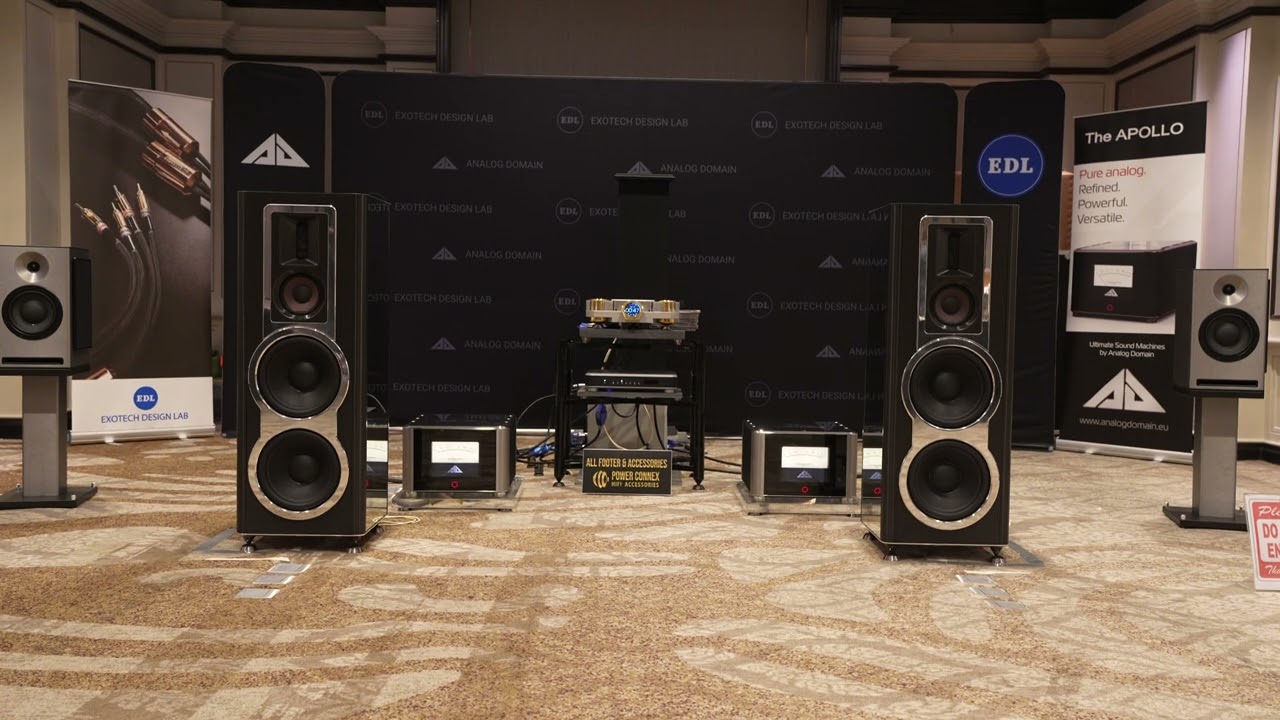 Analog Domain Audio The Argus Loudspeakers, The DAC1, The APOLLO Amps / Kalista - BAV2024