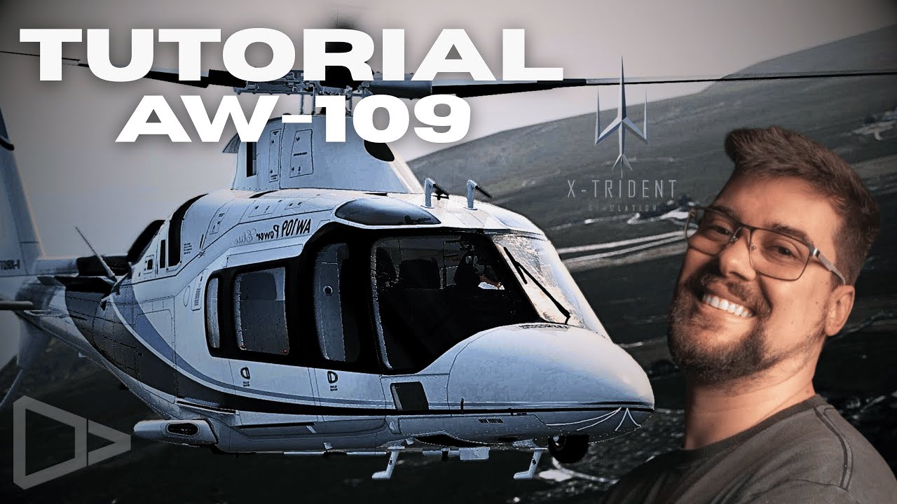 COMO ACIONAR E PILOTAR O AW109 - AGUSTA DA X-TRIDENT PELO XPLANE 12