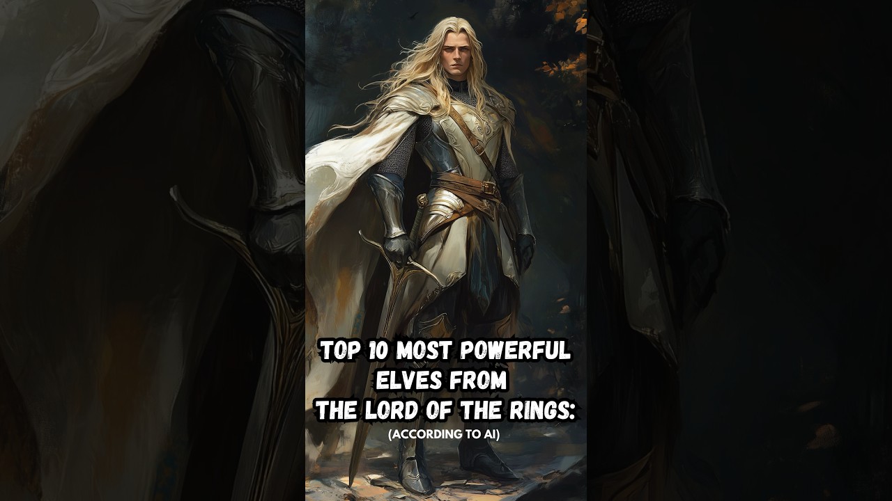 Top 10 Most Powerful Elves From LOTR