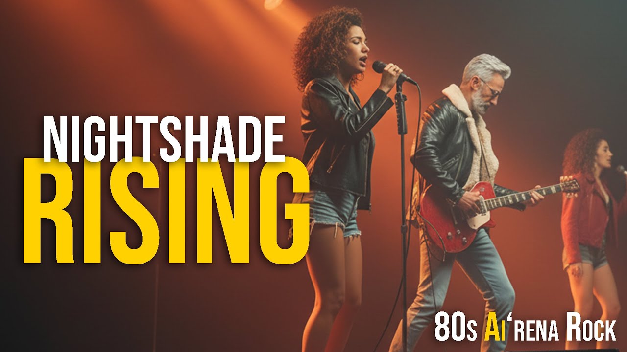 Nightshade Rising ★★★ 80s Arena Rock Power Anthem of Inner Fire, Freedom & Comeback
