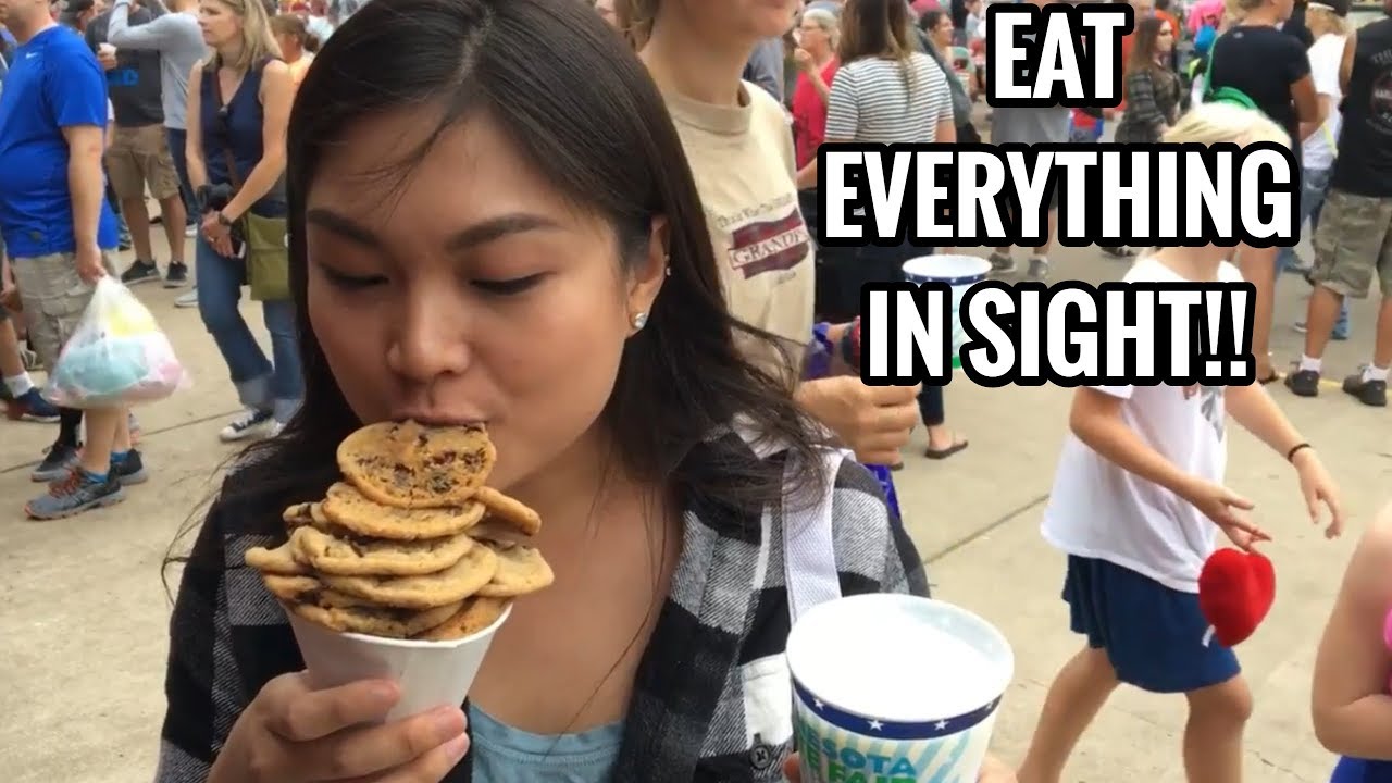 WHAT WE ATE AT THE MINNESOTA STATE FAIR 2017 | DEEP FRIED EVERYTHING ON A STICK
