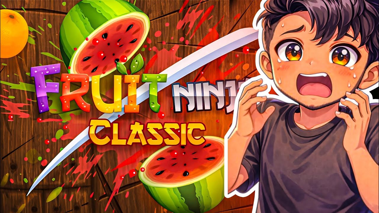 Fruit Ninja Classic Khelte Hue Haath Kaap Gaye 😱🍉 | High Score Challenge