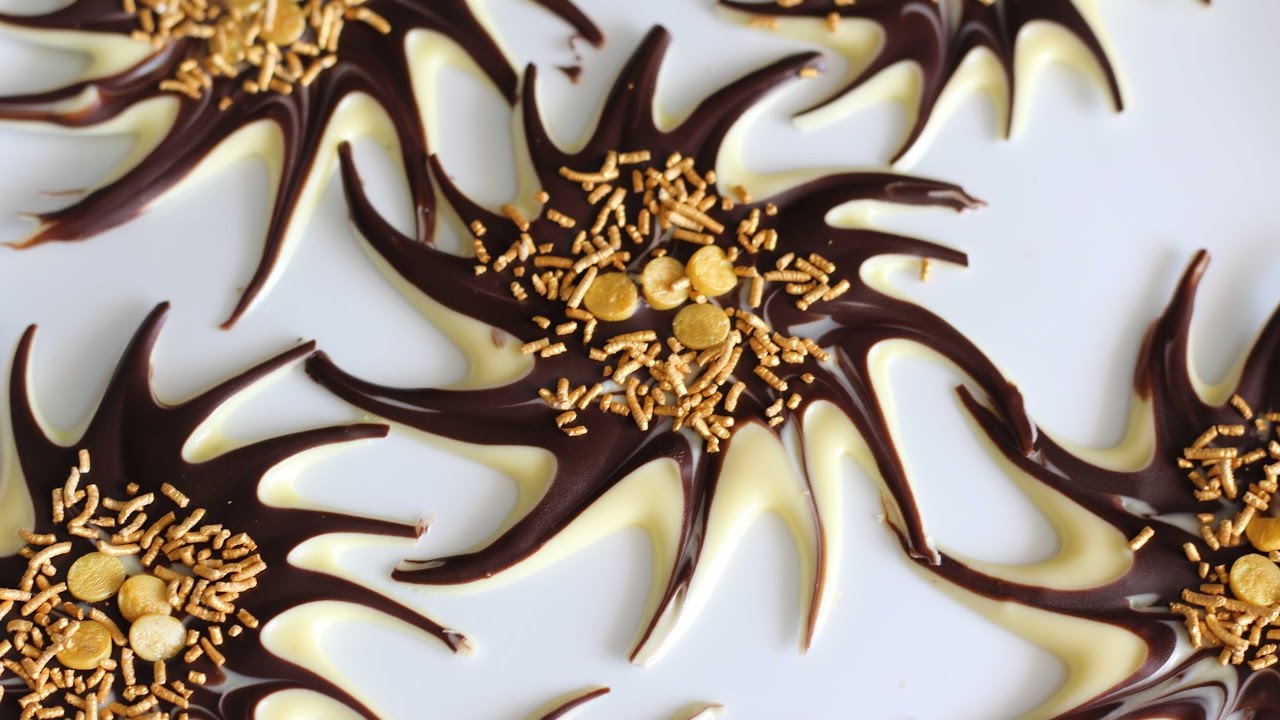 How to make chocolate designs  -  part 2