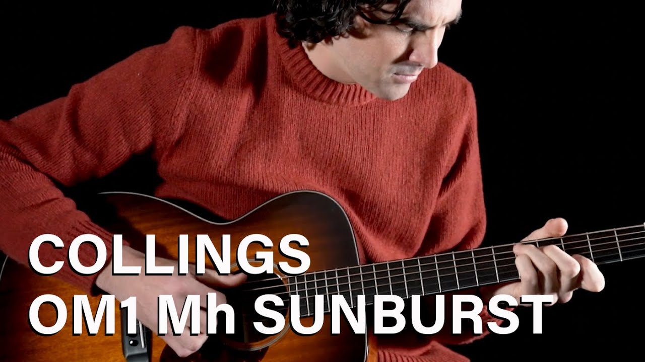 Acoustic Music Works - Collings OM1 Mh, All Mahogany OM, Full-Body Sunburst