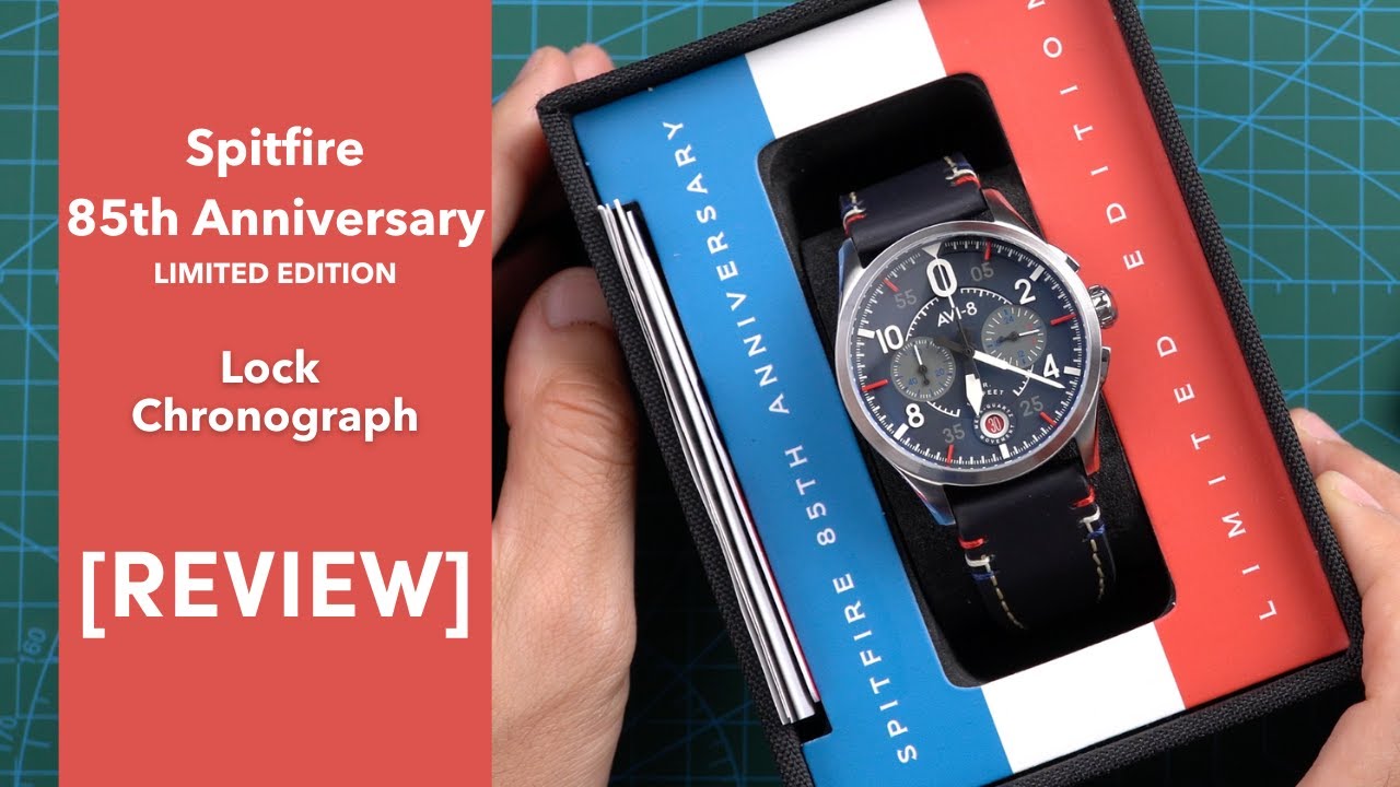 [REVIEW] Spitfire 85th Anniversary Limited Edition | Lock Chronograph | #avi8 #spitfire #ww2