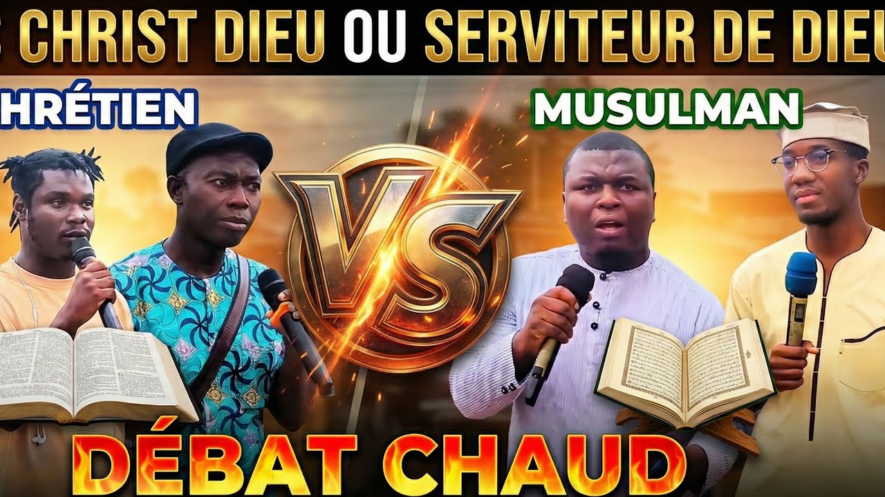 🚨 LE DÉBAT EXPLOSIF😱 JÉSUS CHRIST DIEU OU PROPHÈTE ( Écouter)❓️