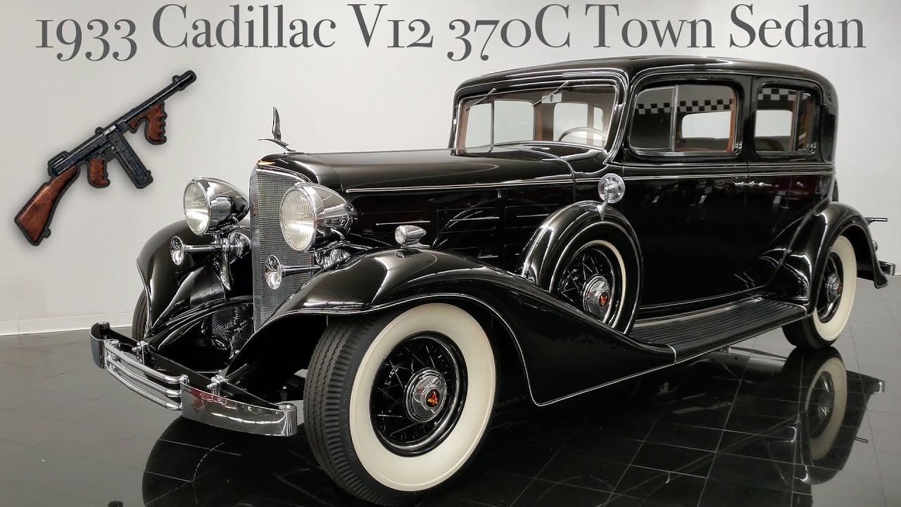 Only Thing This #ClassicCadillac Is Missing Is It's Own Tommy Gun! - 1933 Cadillac V12 370C