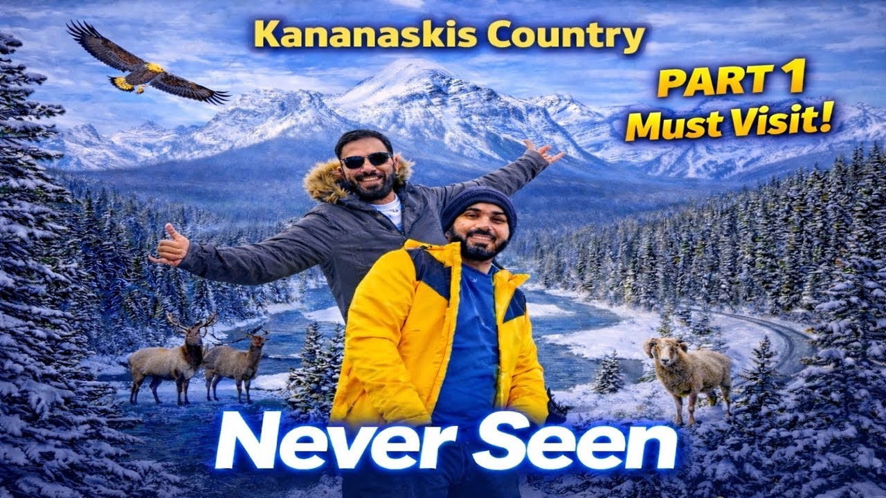 Kananaskis Alberta must visiting places Part 1-#canada #naturelovers #foryou #mountains #snow #viral